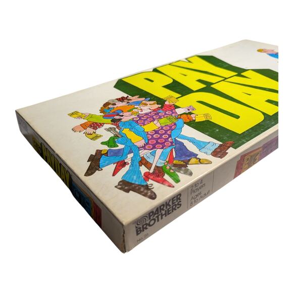 Vtg 1975 Parker Brothers Payday 2-4 Player Age 8+ Family Board Game Complete - Picture 2 of 5